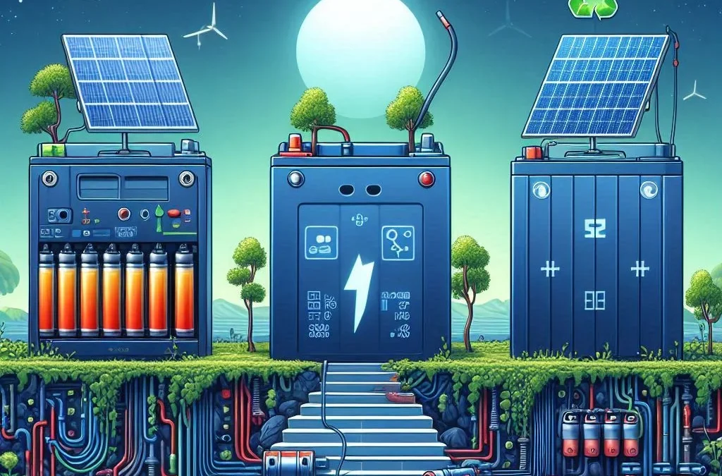 Comparing Lead-Acid, Lithium-Ion, and LiFePO4 Batteries: Choosing the Right Solution for Your Solar System